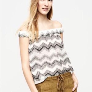 Lou-grey Women's Black and White Top